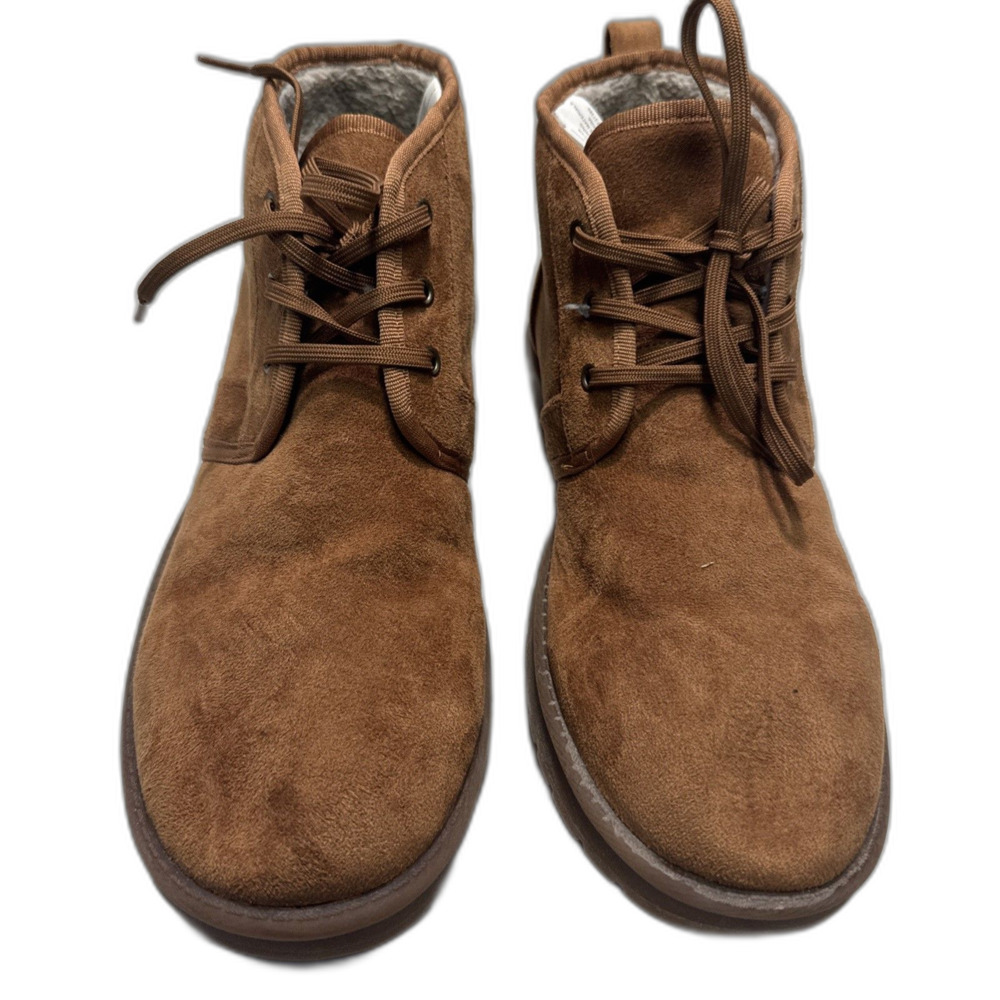Arizona Jean Co. Men's Driftwood Chukka Boots Flat Heel Cognac Size 9M